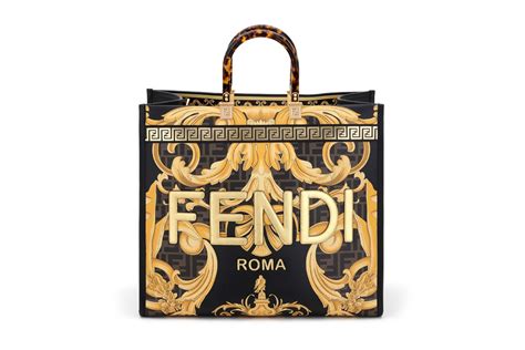 versace x fendi collab|fendi versace bag.